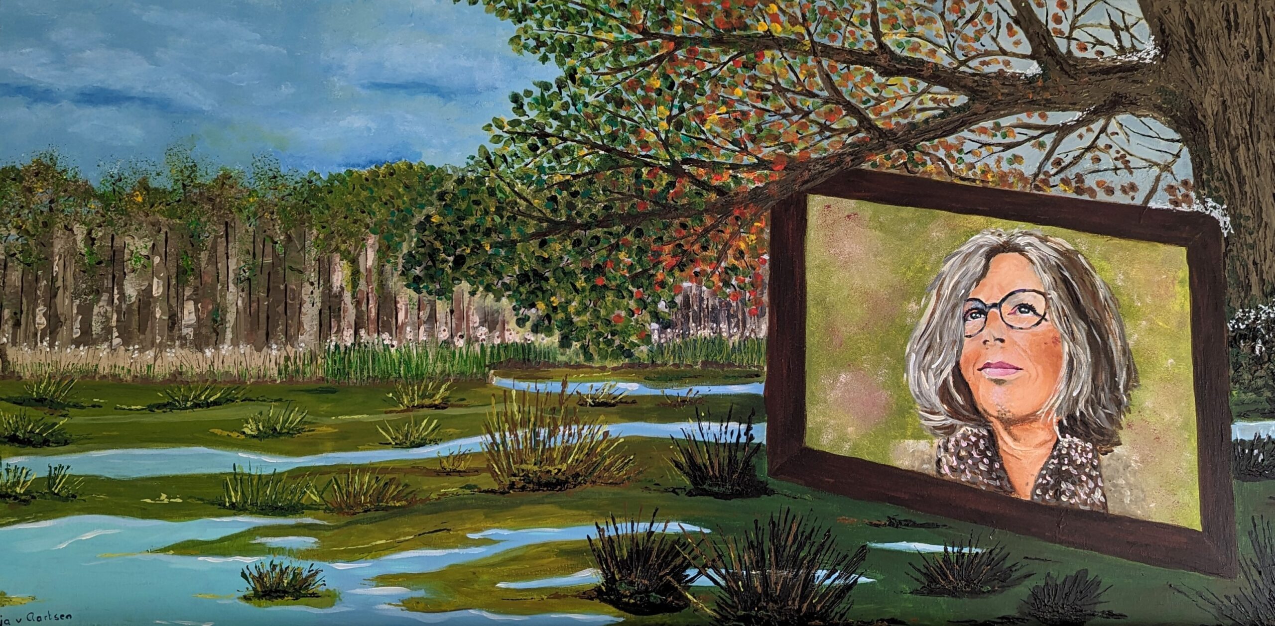 Zelfportret in de seizoenen